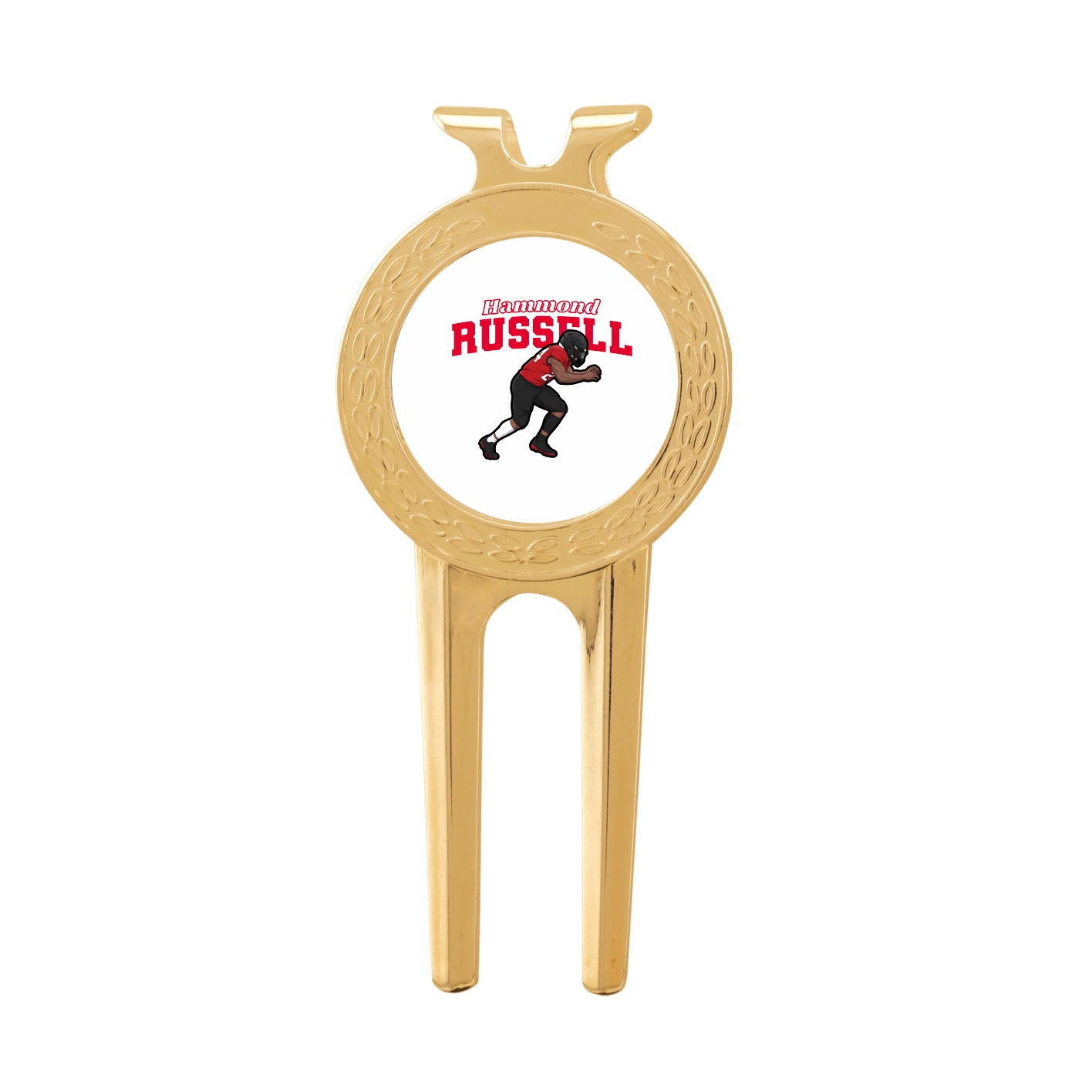Divot Tool with Ball Marker — Name Arch in Classic