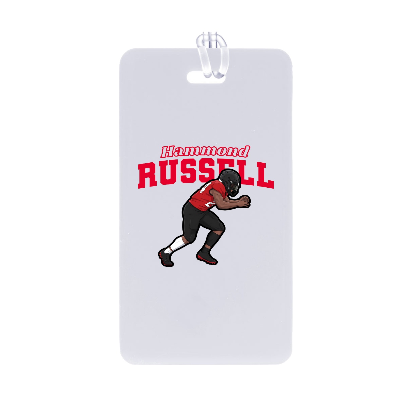 Bag Tag — Name Arch in Classic