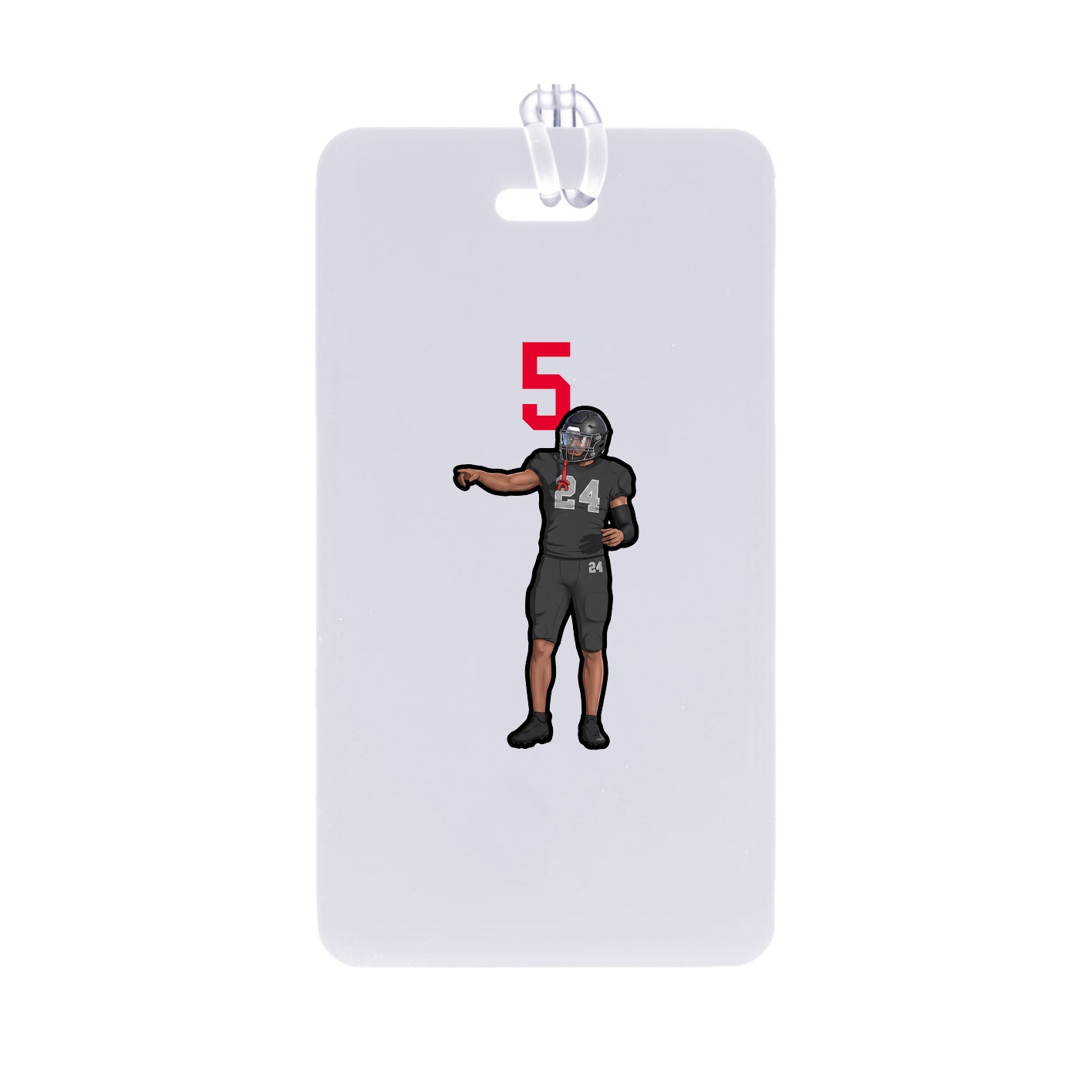 Bag Tag — Number Top in Classic