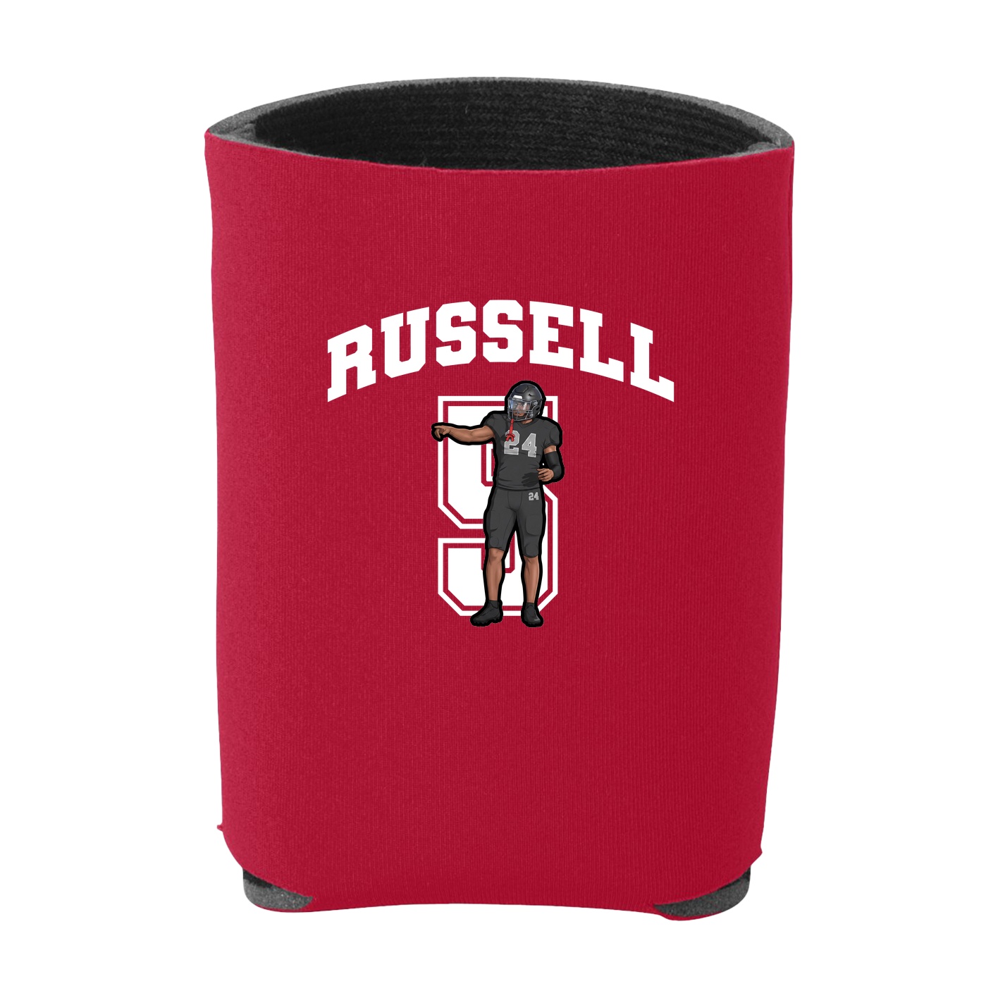 Can Holder — Number in Red