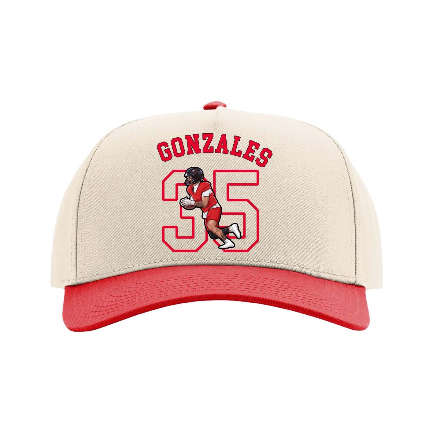 Full Fabric Five-Panel Champ Cap