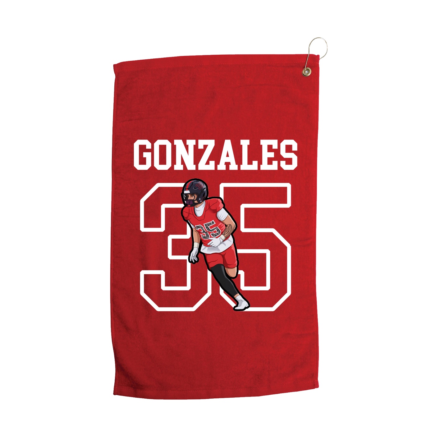 Golf Towel — Shirsey in Red