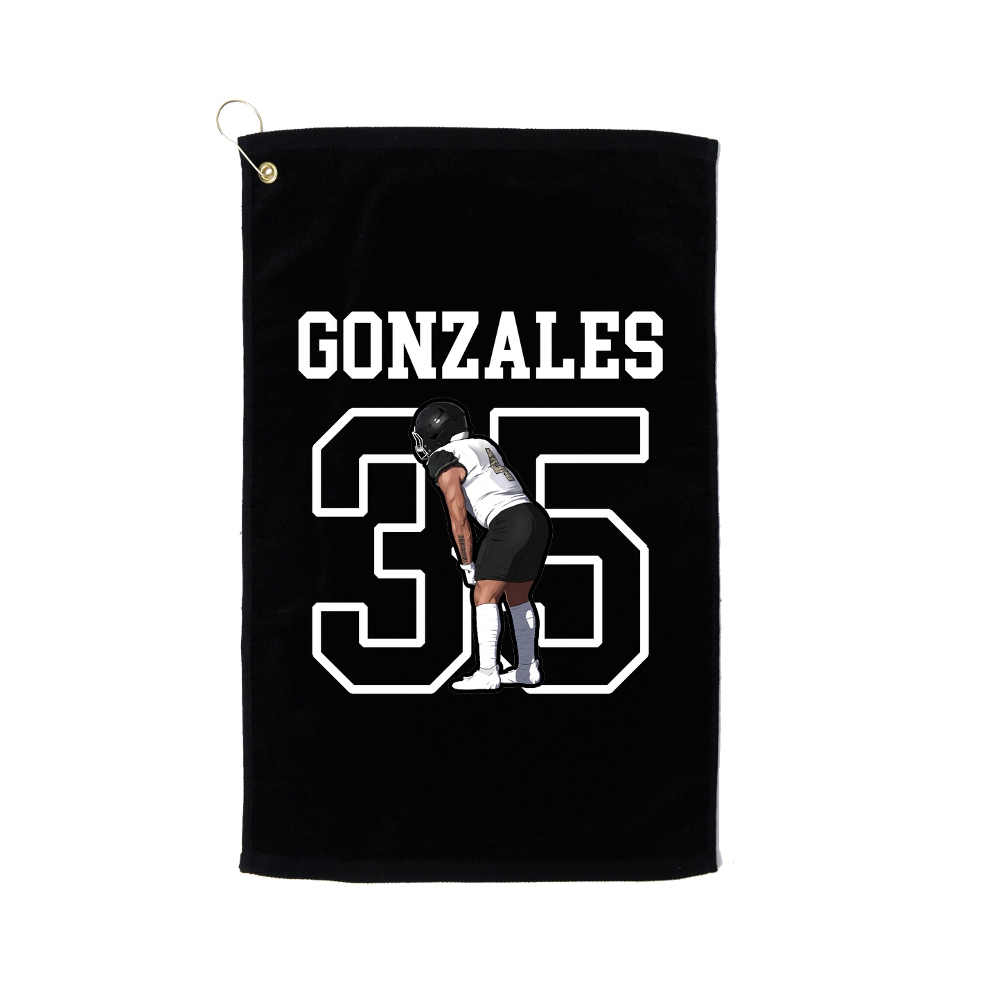 Golf Towel — Shirsey in Black