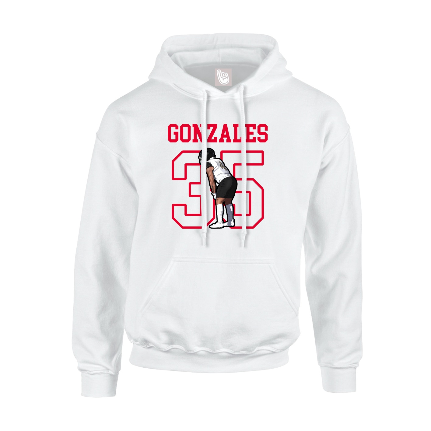 Youth Hoodie — Shirsey in White