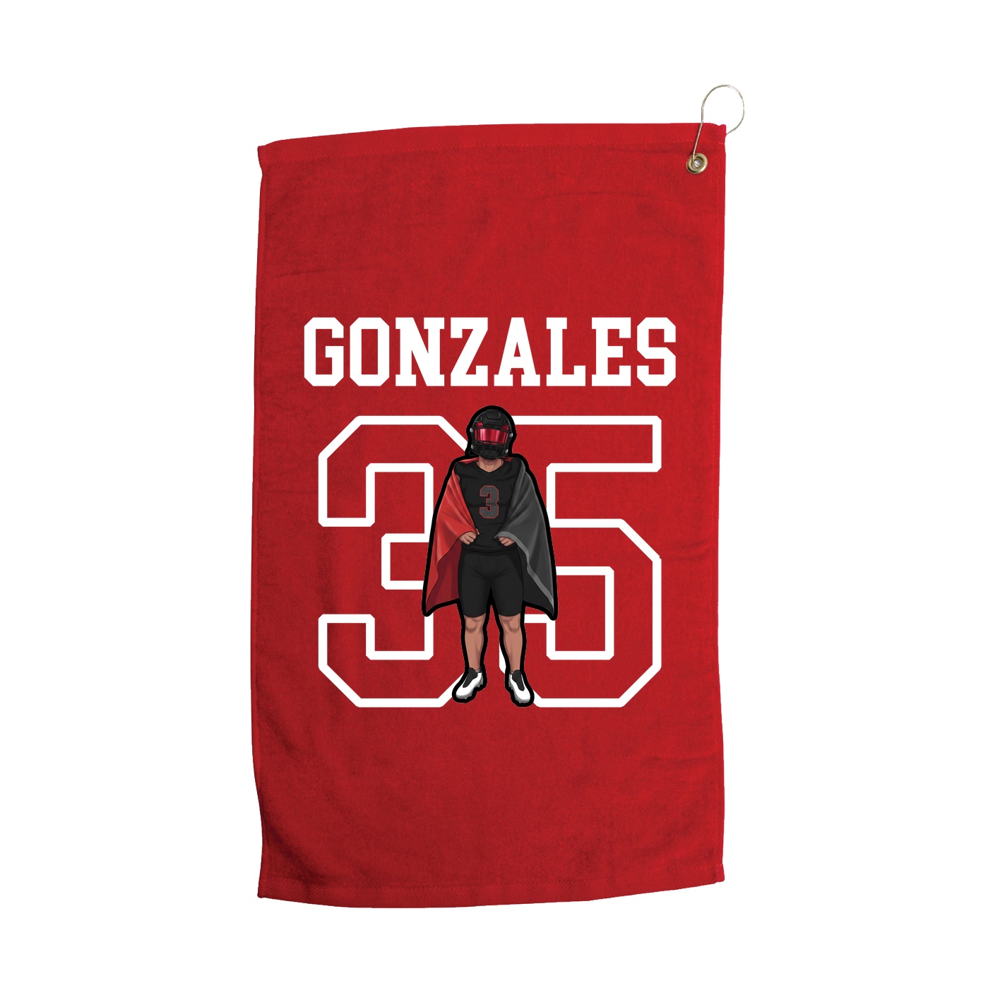 Golf Towel — Shirsey in Red