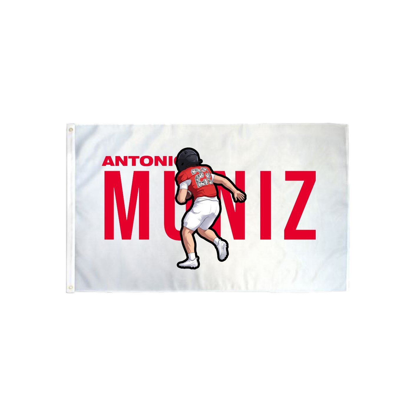 3x5 Flag — Player Name in Classic