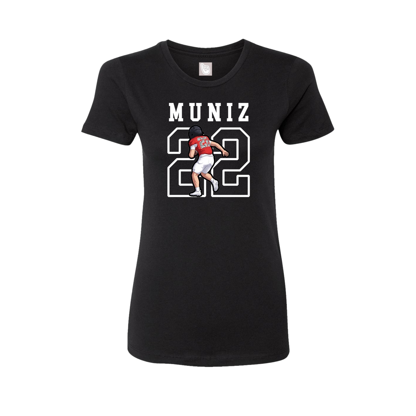 Fitted Women's Tee — Shirsey in Black