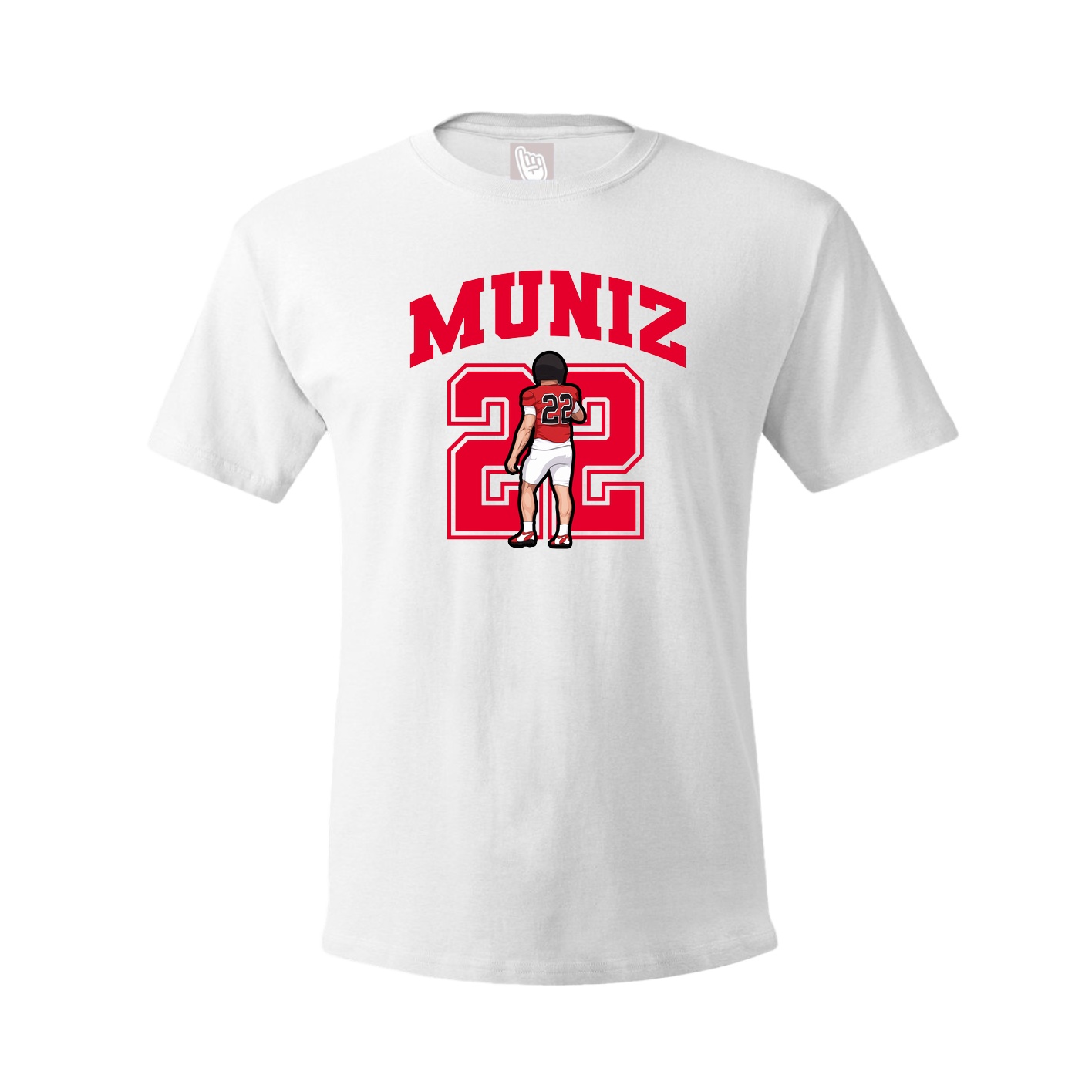 Tee — Number in White