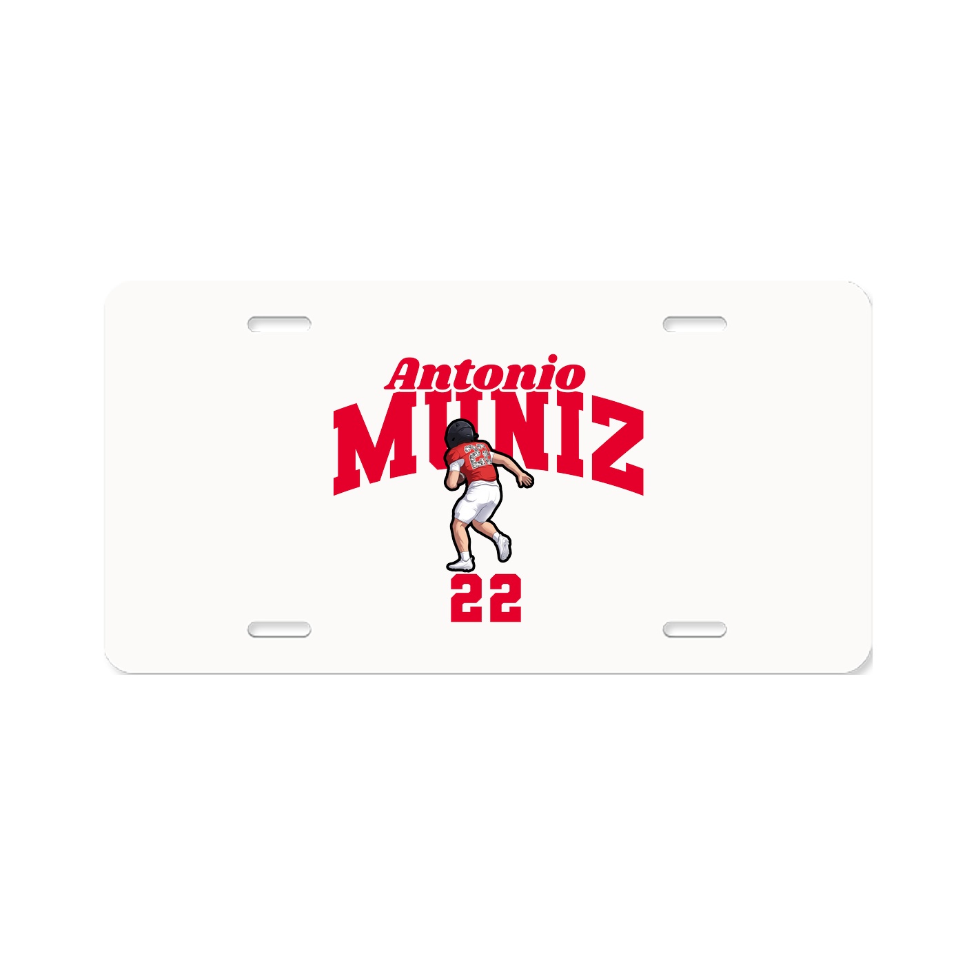 License Plate — Signature Arch in Classic