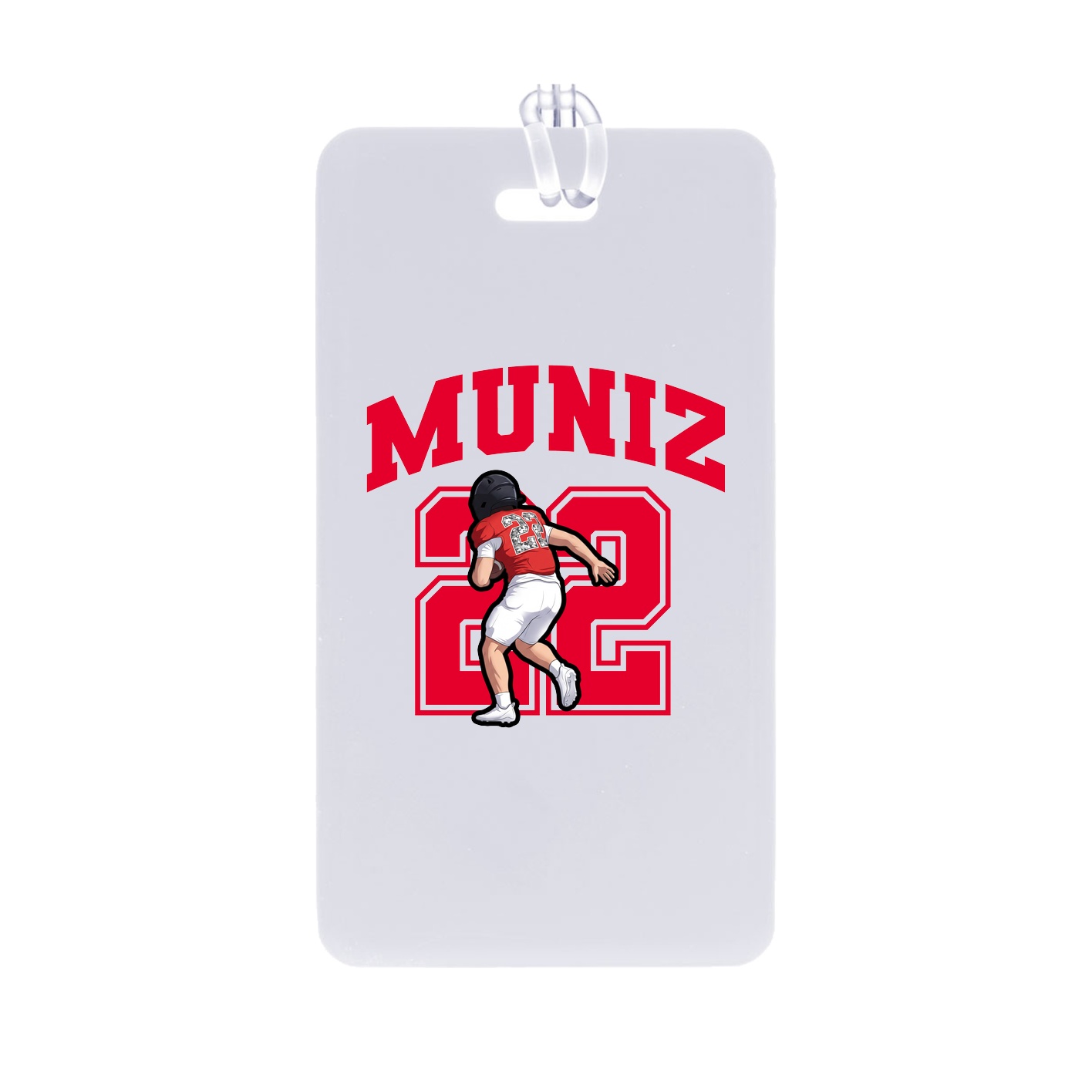 Bag Tag — Number in Classic