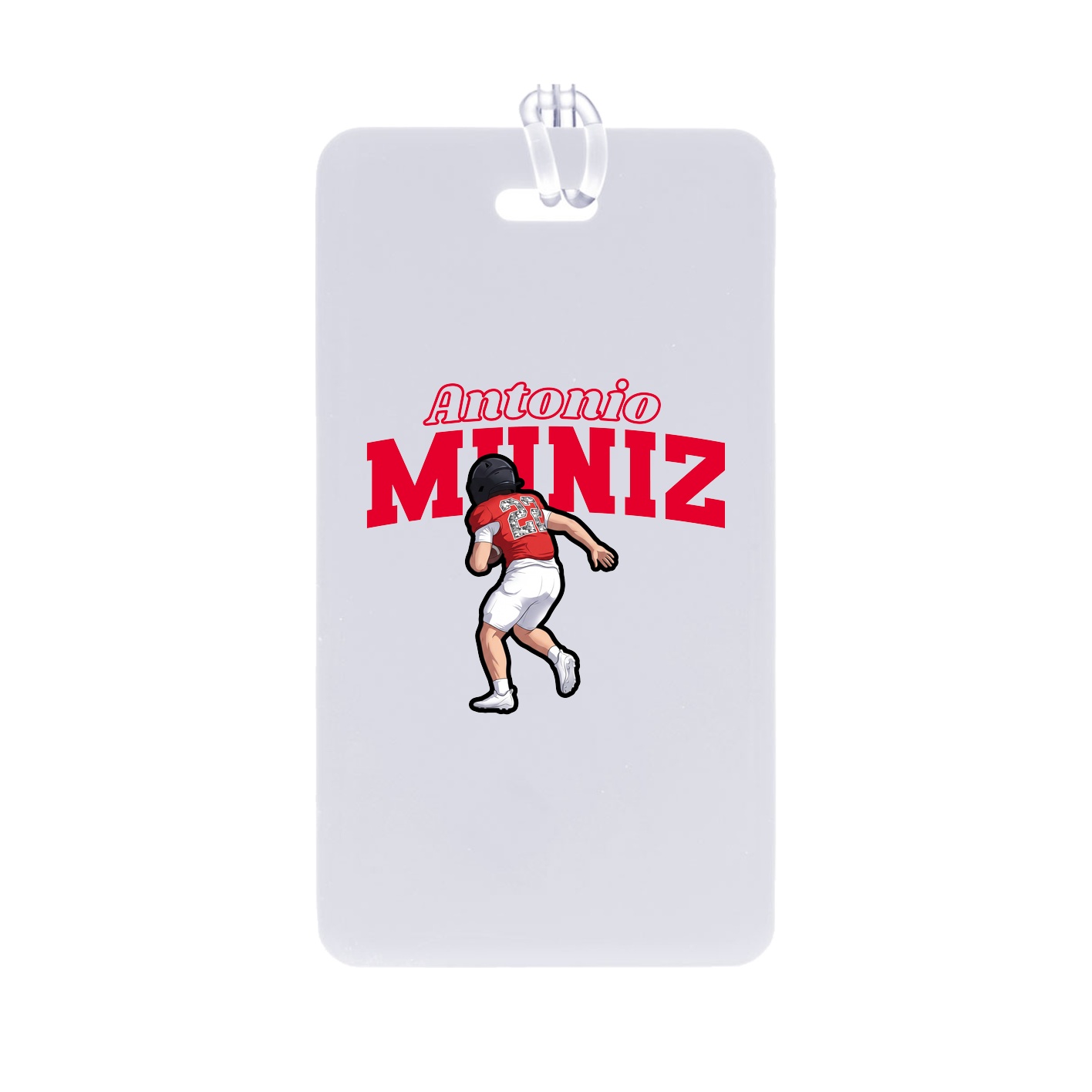 Bag Tag — Name Arch in Classic