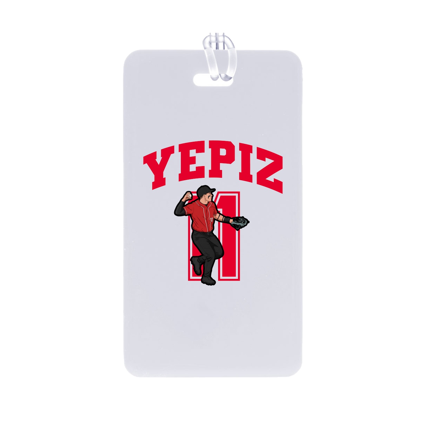 Bag Tag — Number in Classic
