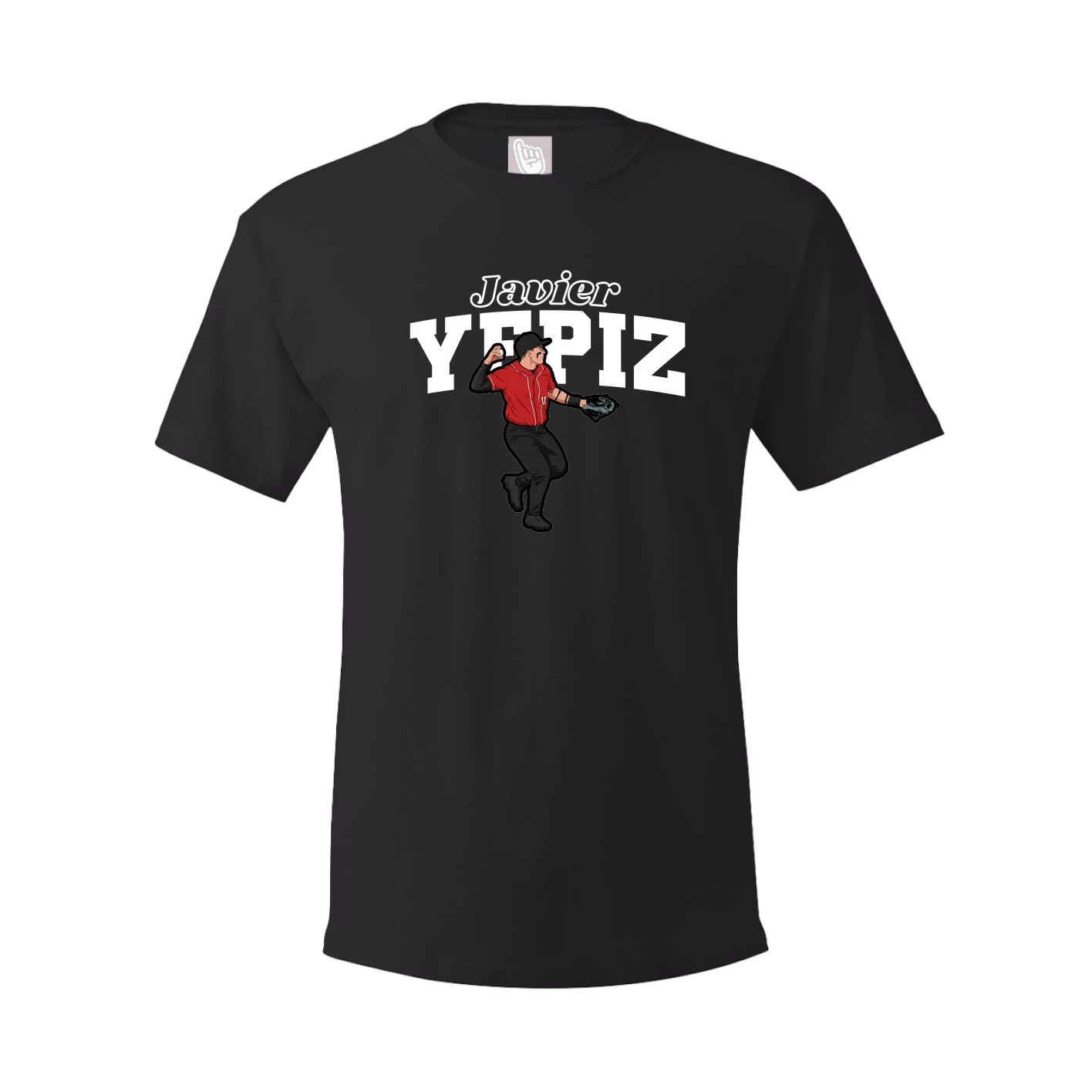 Youth Tee — Name Arch in Black