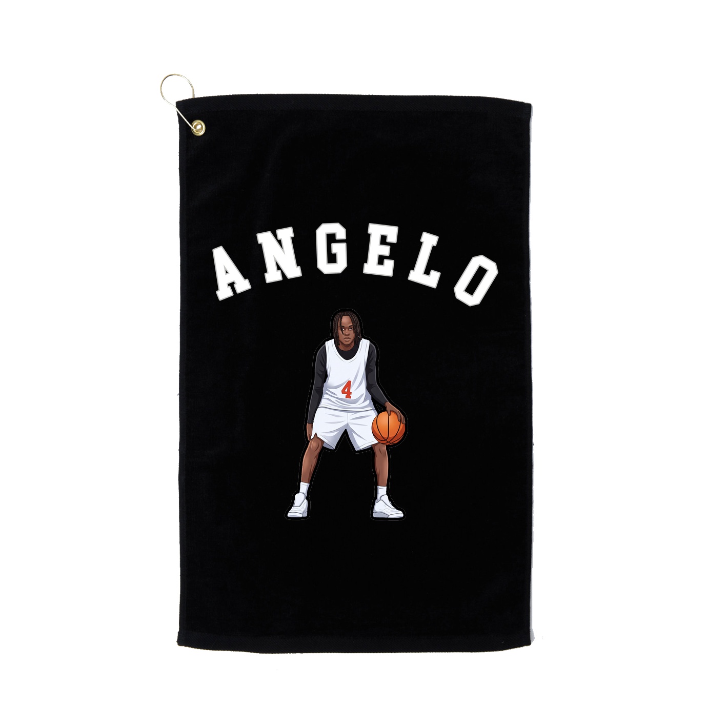 Golf Towel — Shirsey Arch in Black