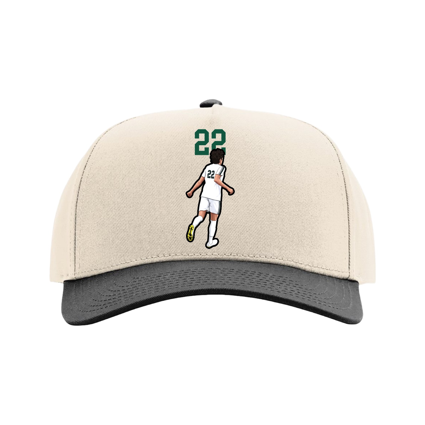 Full Fabric Five-Panel Champ Cap