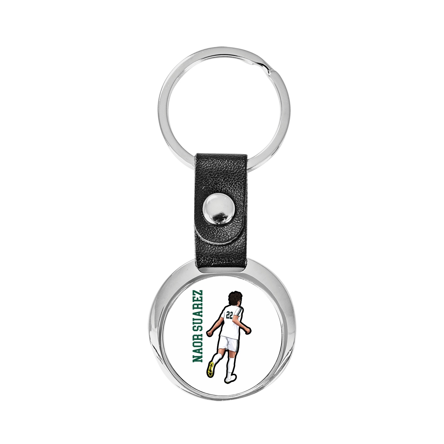Key Chain — Name Vertical in Classic