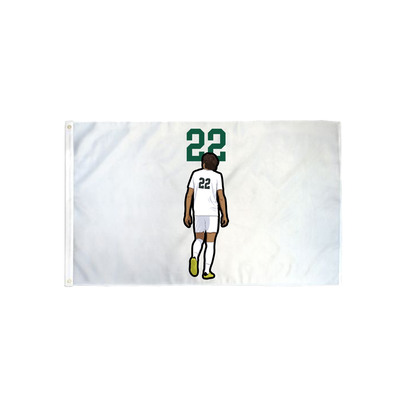 3x5 Flag — Number Top in Classic