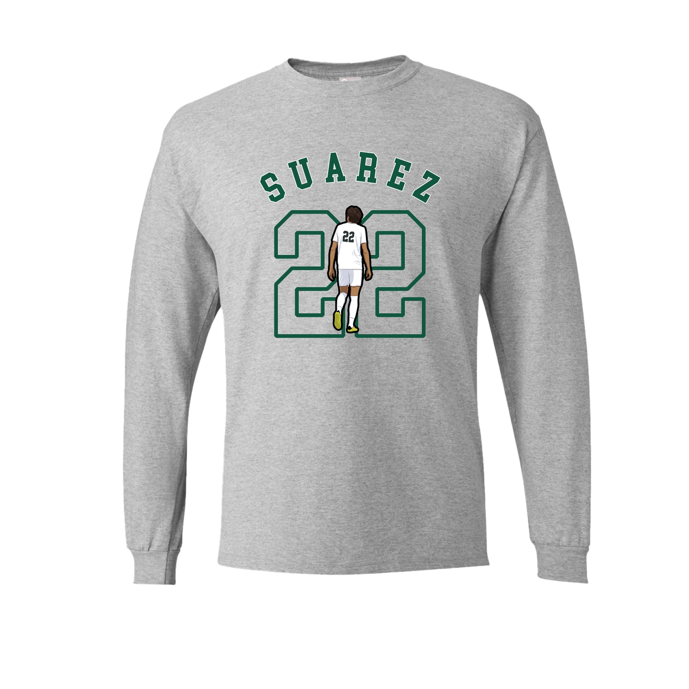 Long Sleeve Tee — Shirsey Arch in Grey