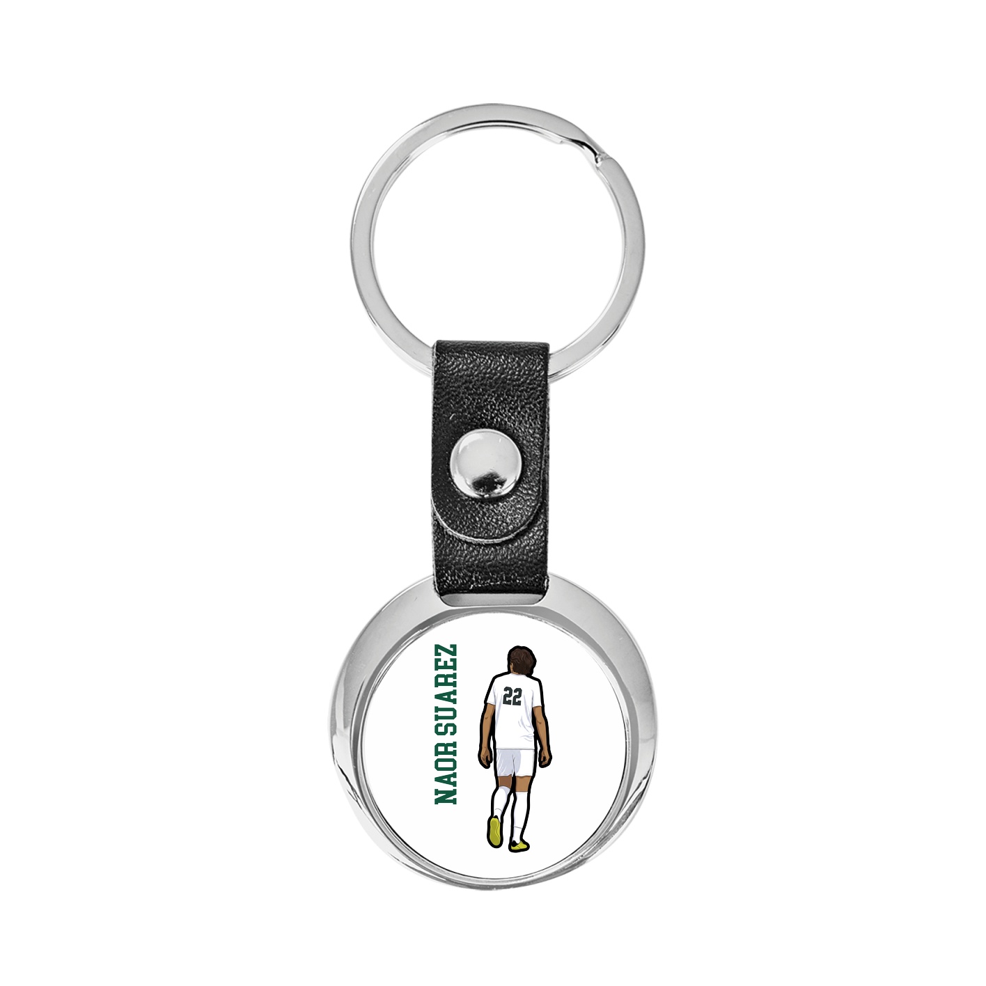 Key Chain — Name Vertical in Classic