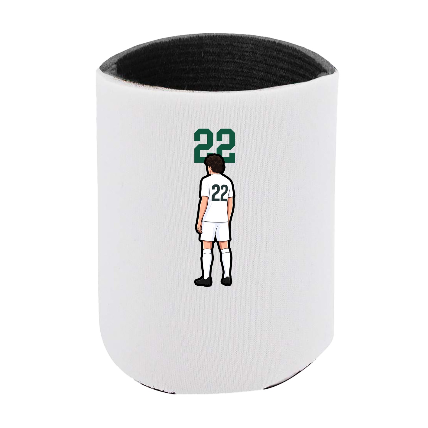 Can Holder — Number Top in White