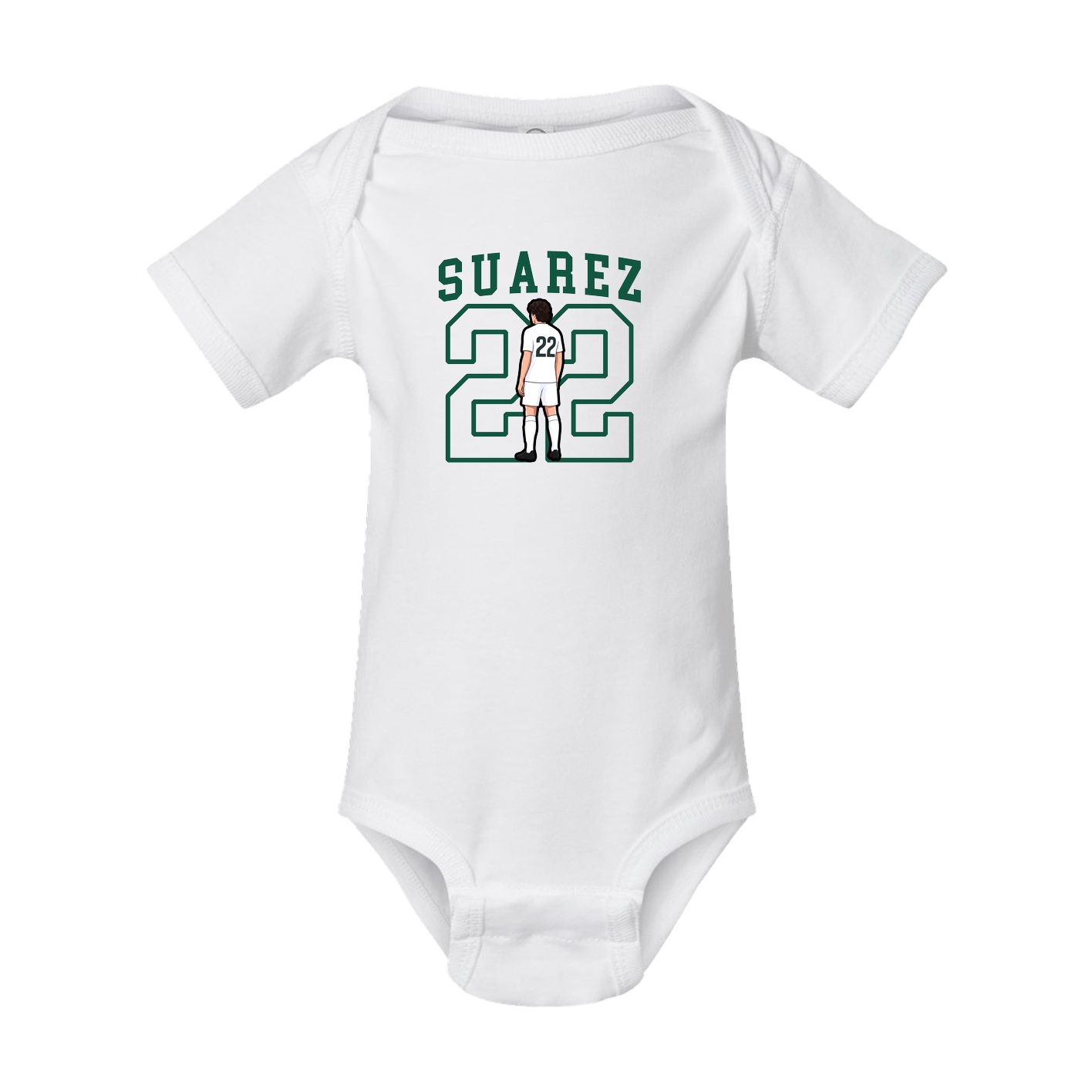 Baby Onesie — Shirsey in White