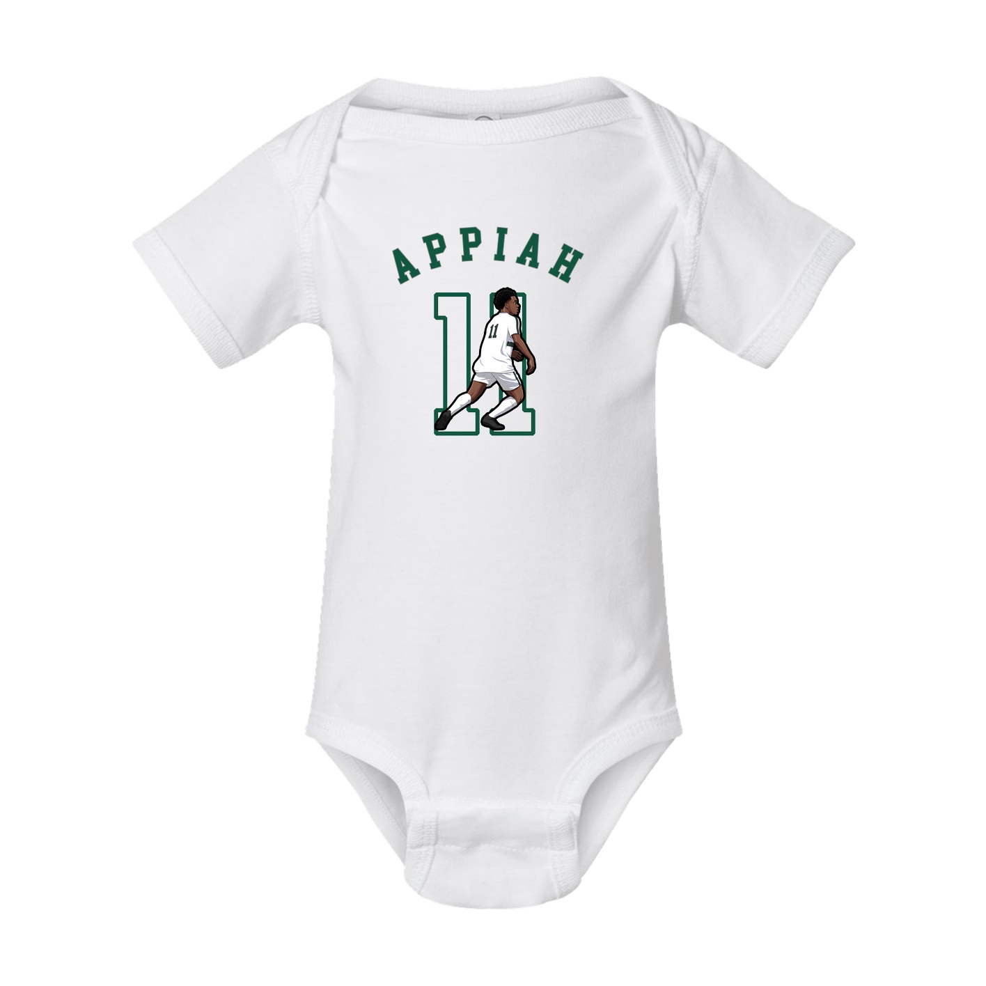Baby Onesie — Shirsey Arch in White