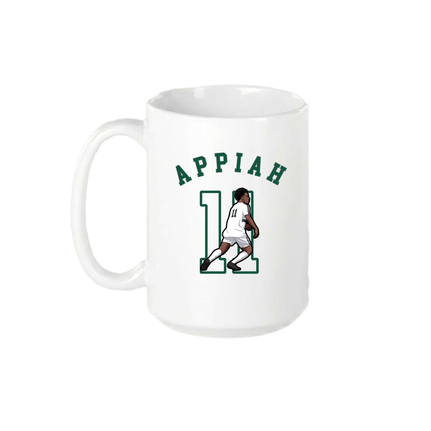 15oz Coffee Mug — Shirsey Arch in White