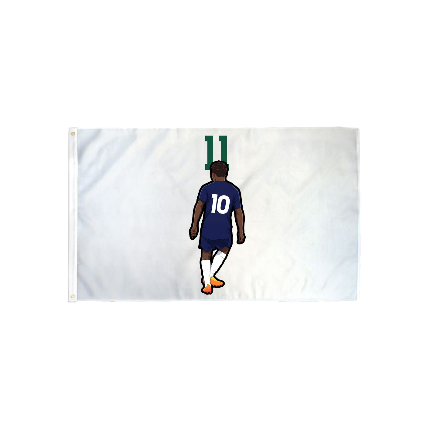 3x5 Flag — Number Top in Classic