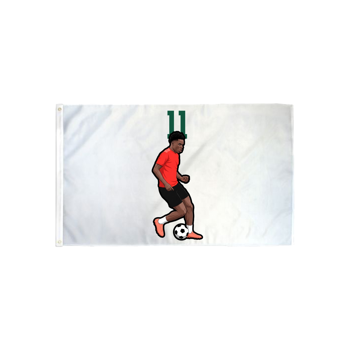 3x5 Flag — Number Top in Classic