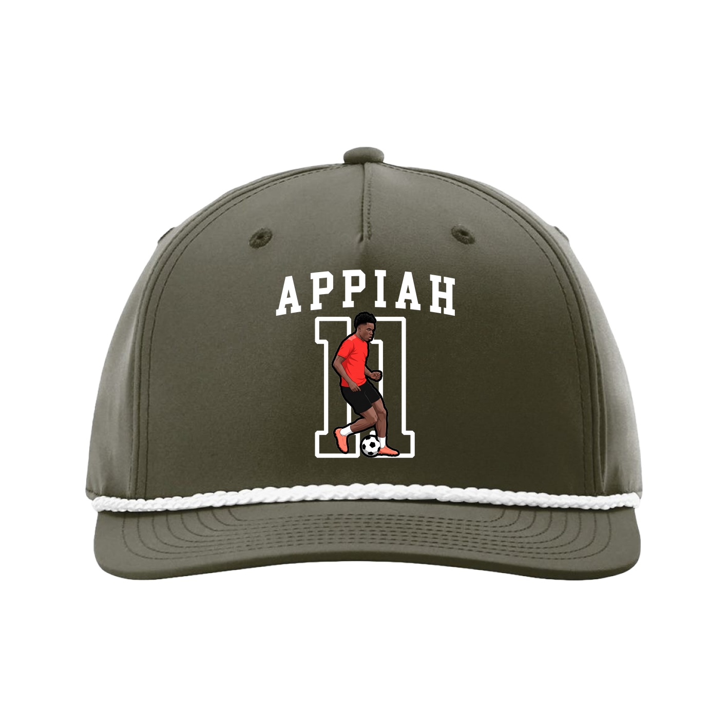 Five-Panel Classic Rope Cap — Shirsey in Green