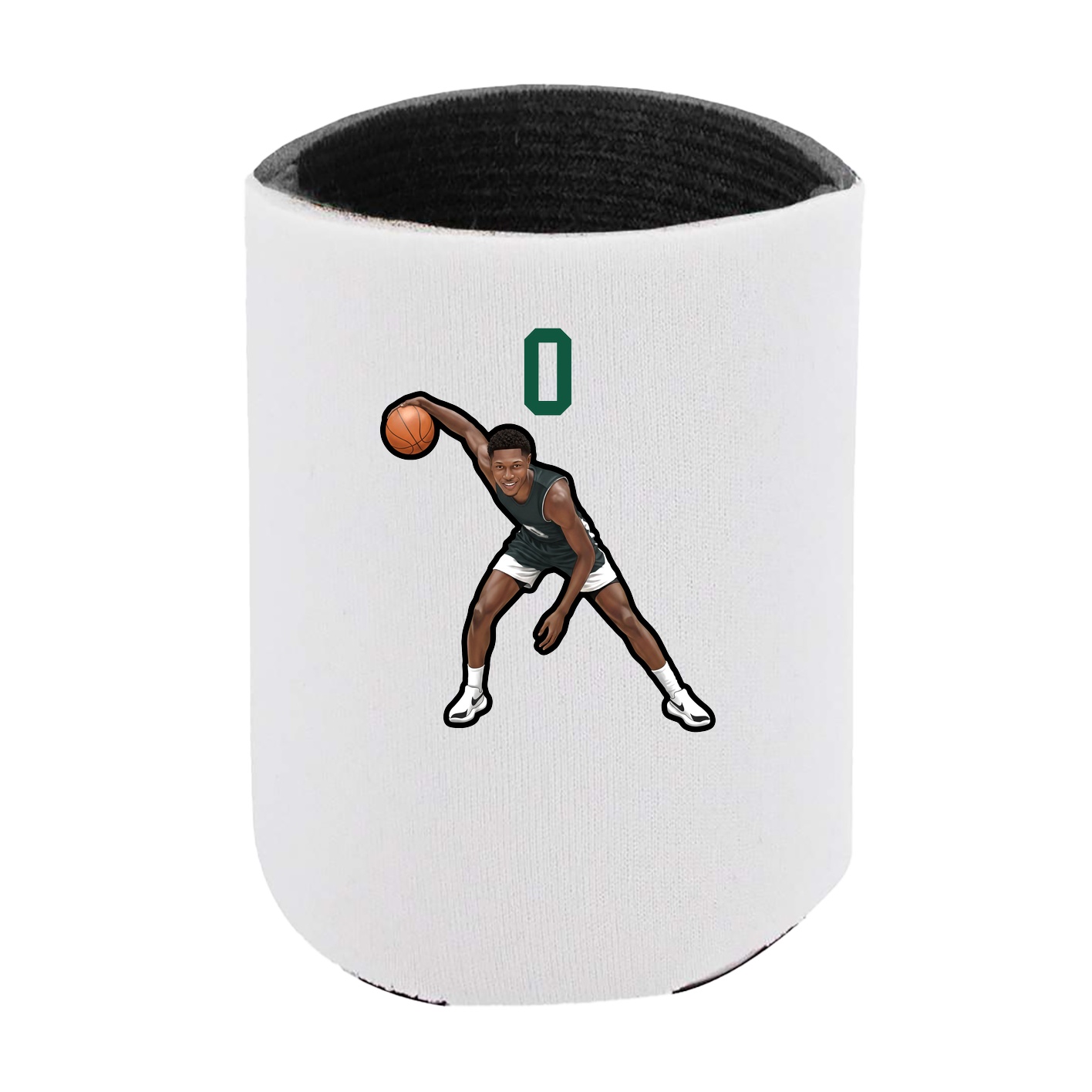 Can Holder — Number Top in White