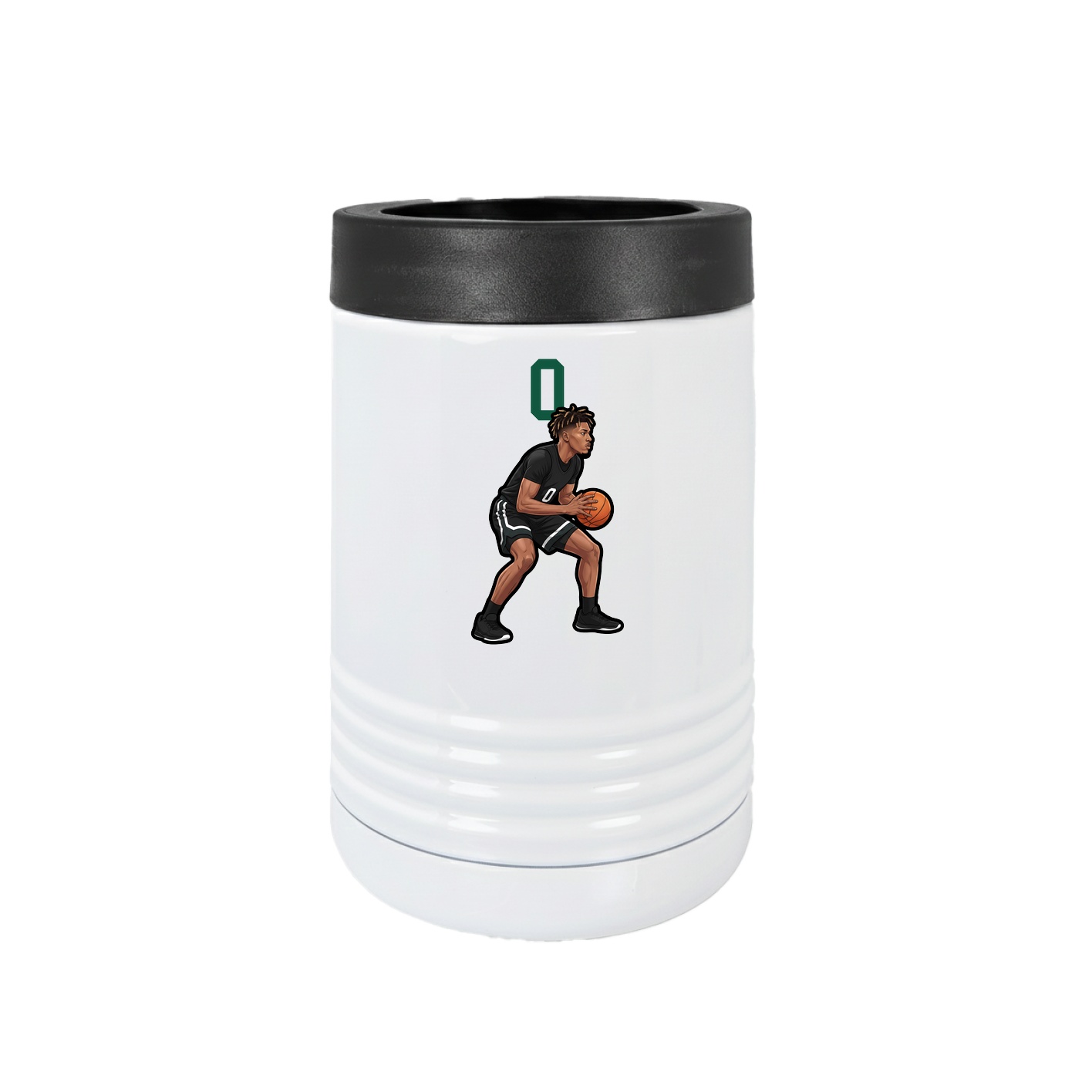Beverage Holder — Number Top in White