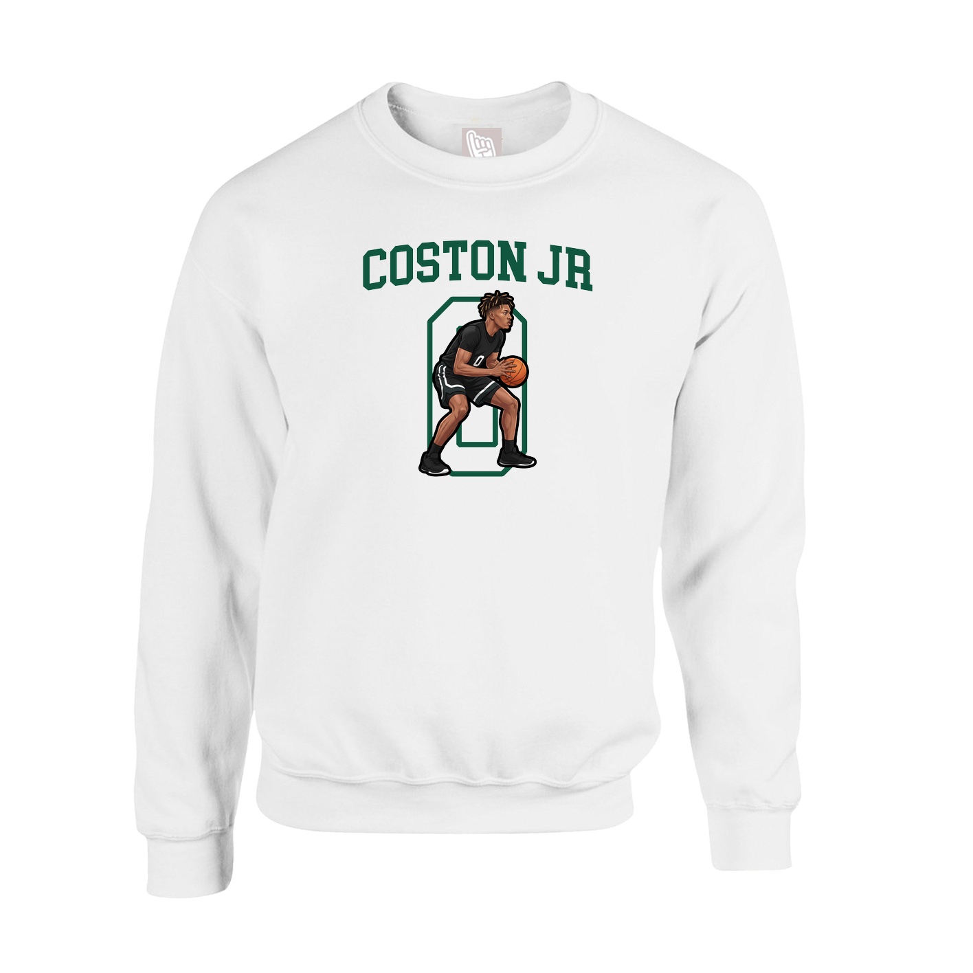 Fleece Crew — Shirsey in White
