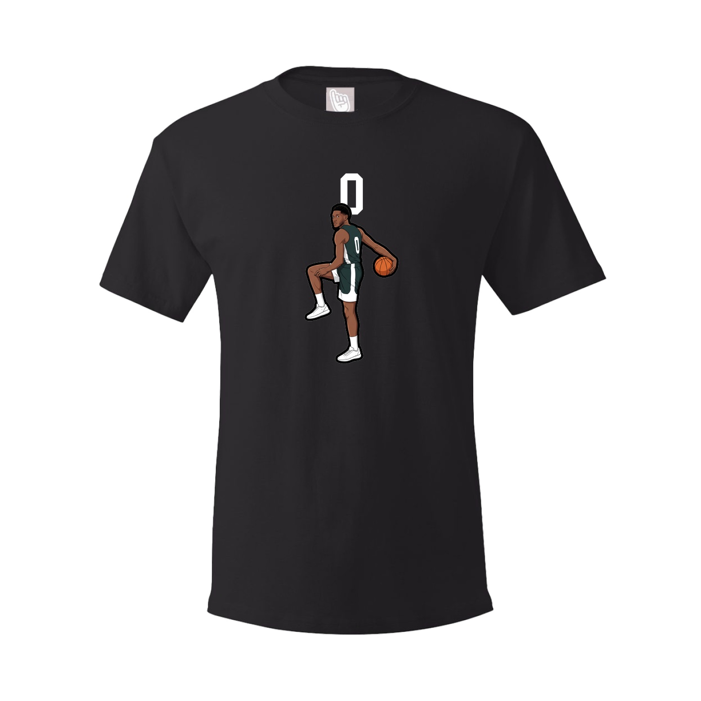 Tee — Number Top in Black
