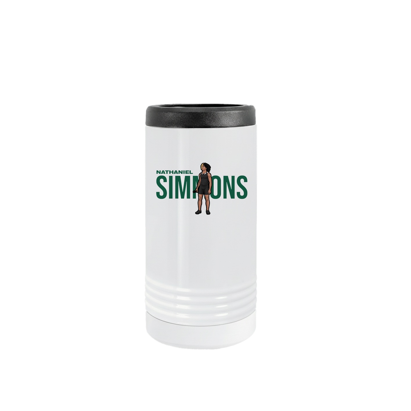 Slim Beverage Holder — Player Name in White