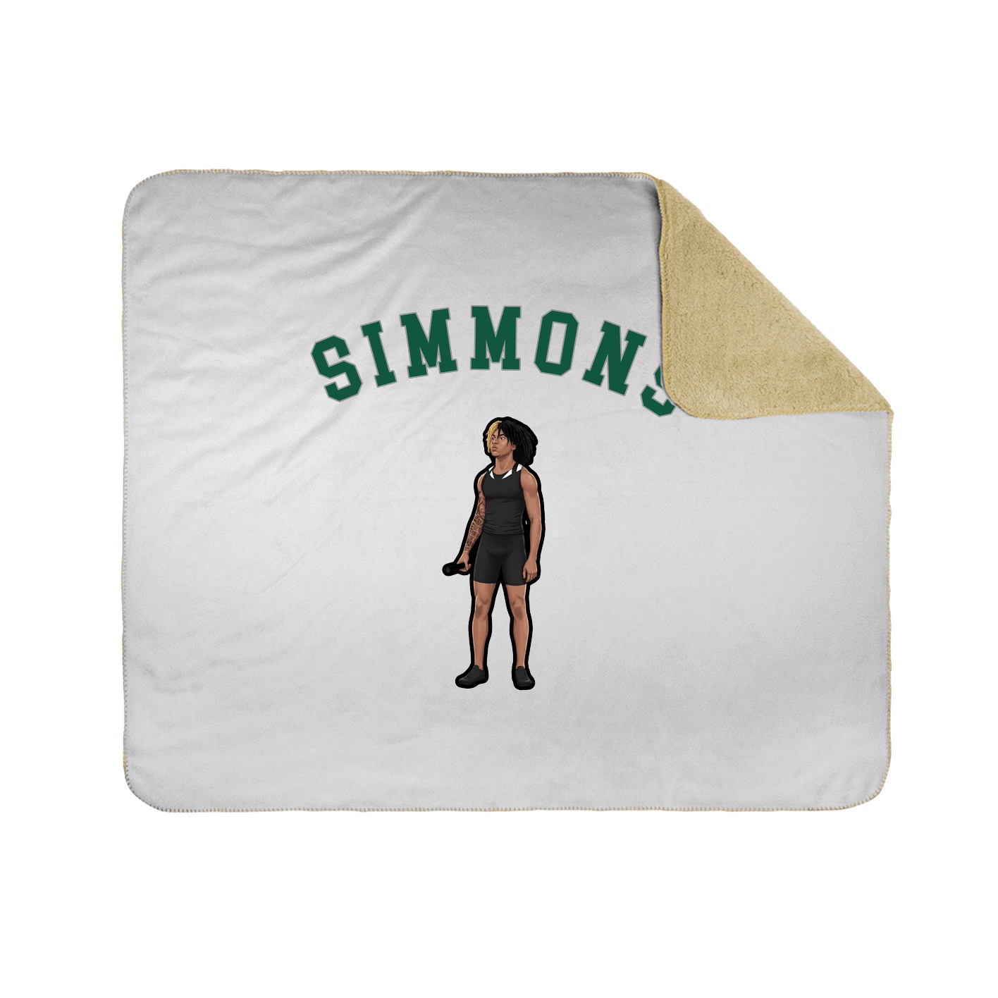 Throw Blanket — Shirsey Arch in White