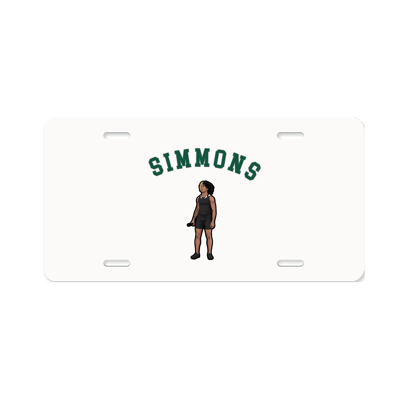 License Plate — Shirsey Arch in Classic
