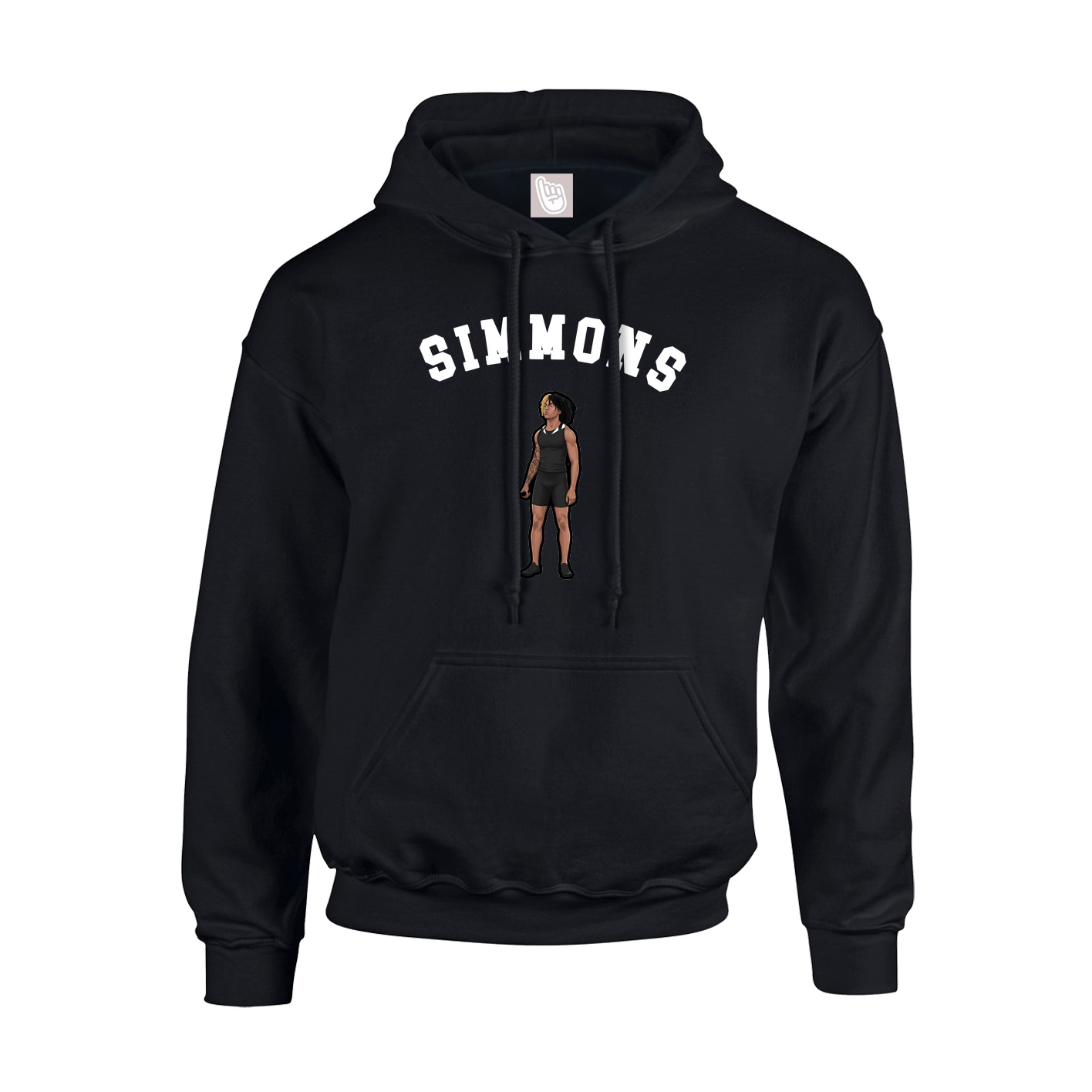 Youth Hoodie — Shirsey Arch in Black