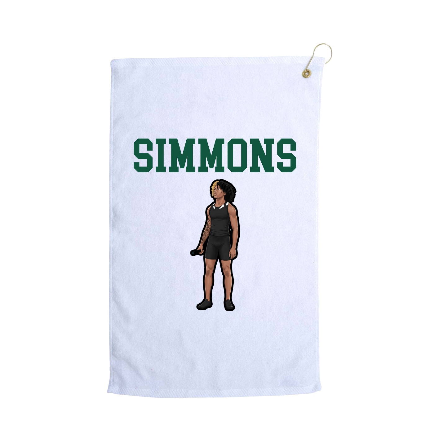 Golf Towel — Shirsey in White