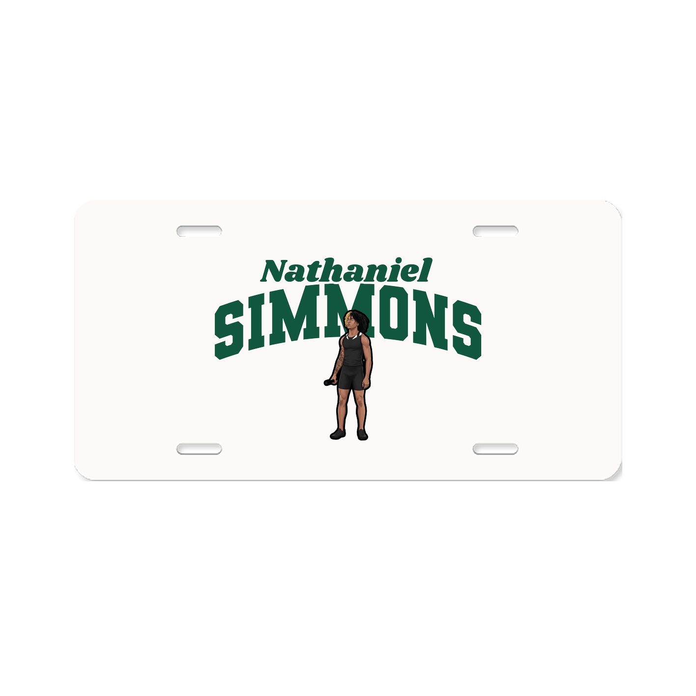 License Plate — Signature Arch in Classic