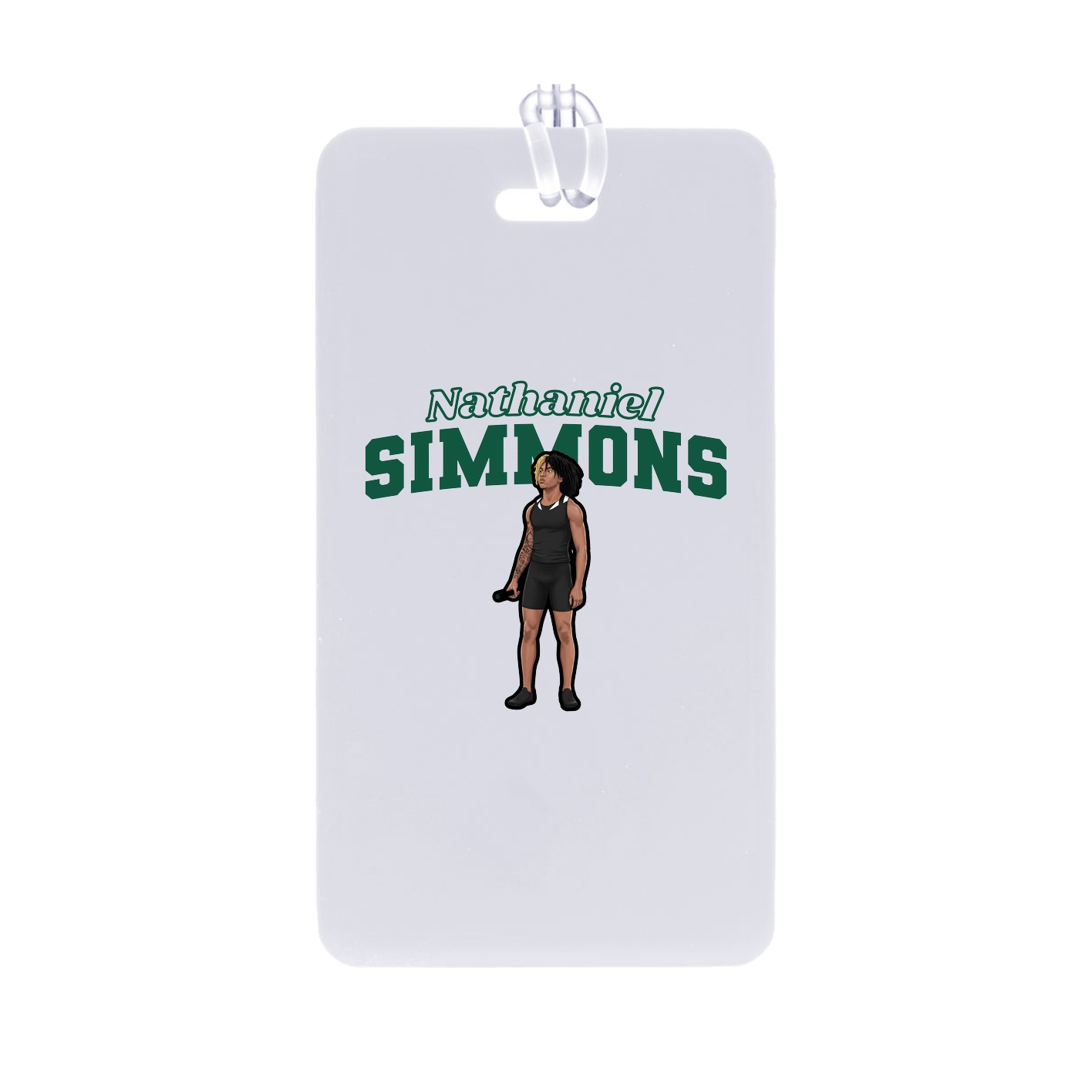 Bag Tag — Name Arch in Classic