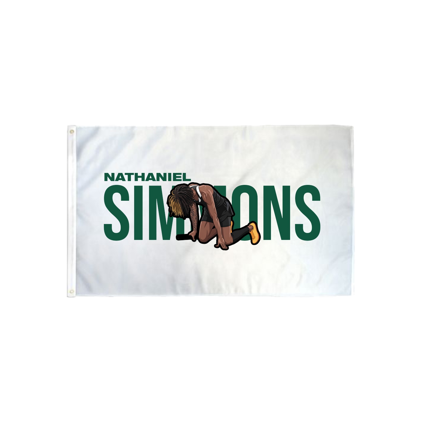 3x5 Flag — Player Name in Classic