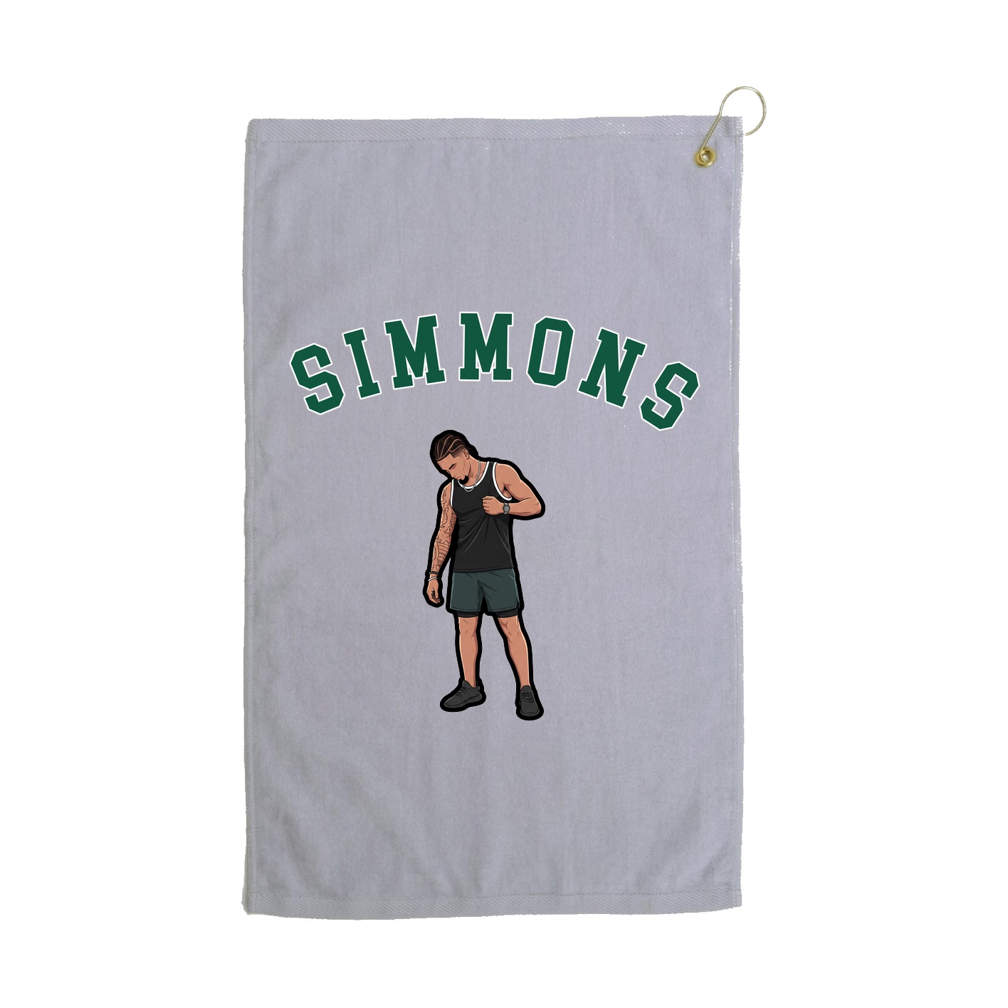 Golf Towel — Shirsey Arch in Grey