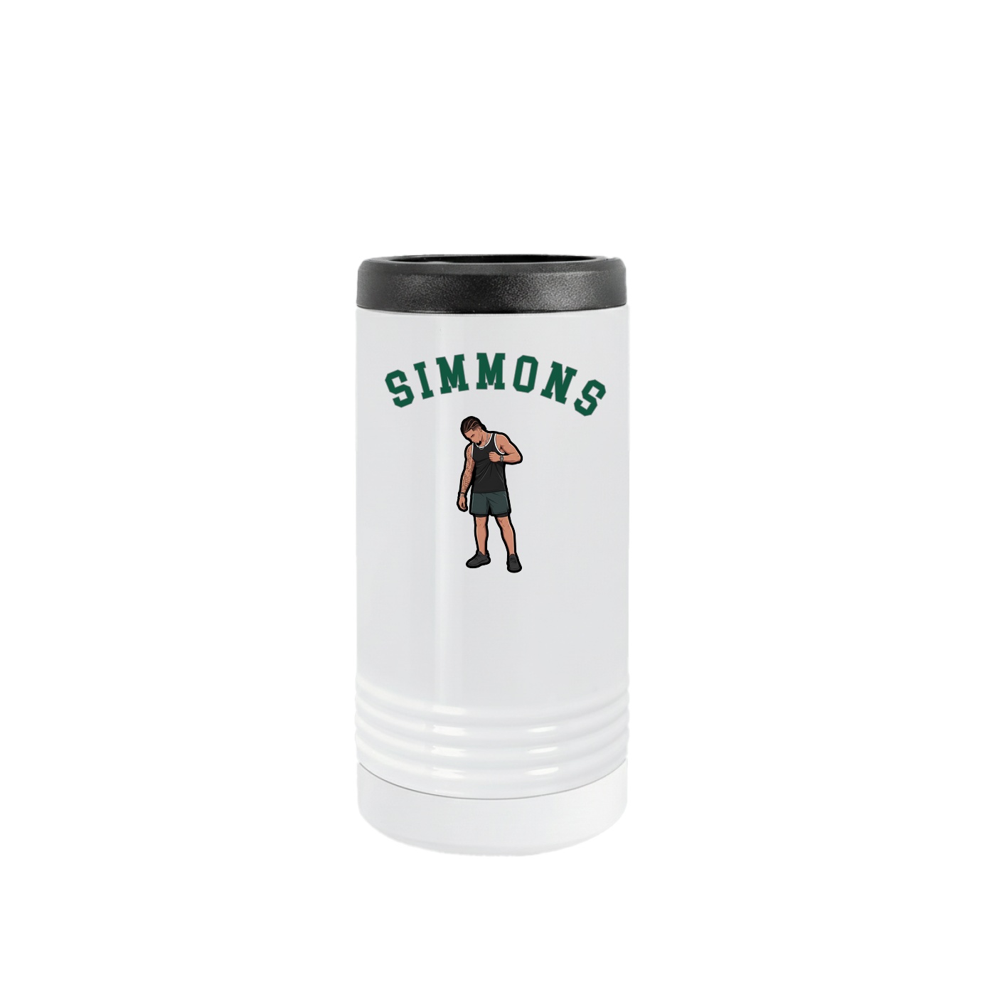 Slim Beverage Holder — Shirsey Arch in White