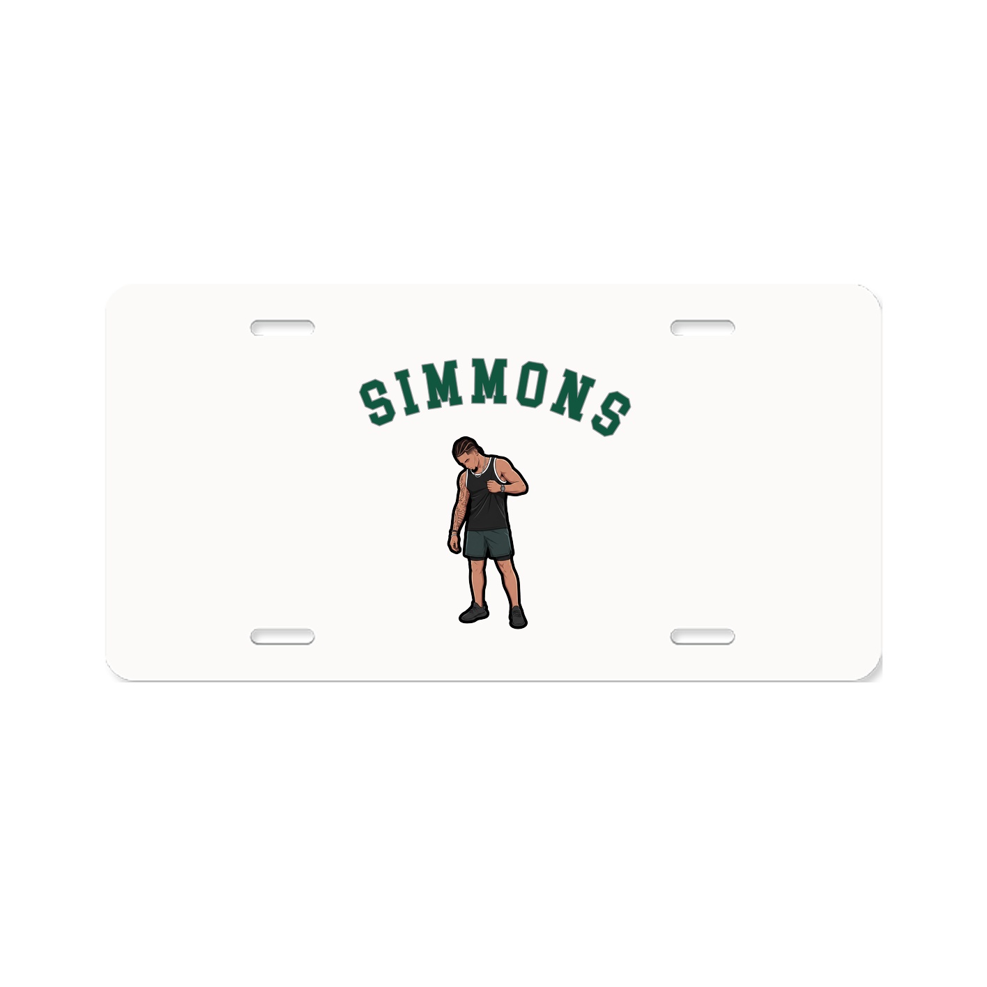 License Plate — Shirsey Arch in Classic