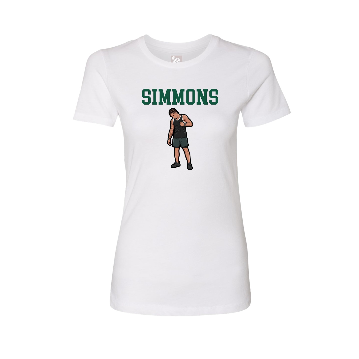 Fitted Women's Tee — Shirsey in White