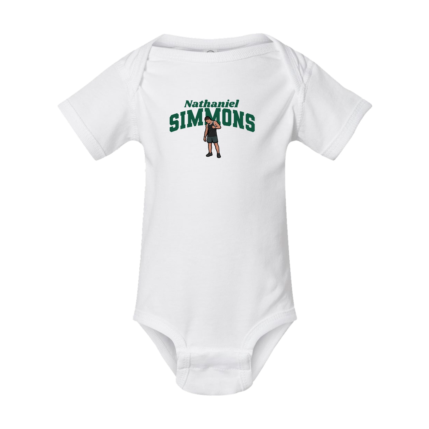 Baby Onesie — Signature Arch in White