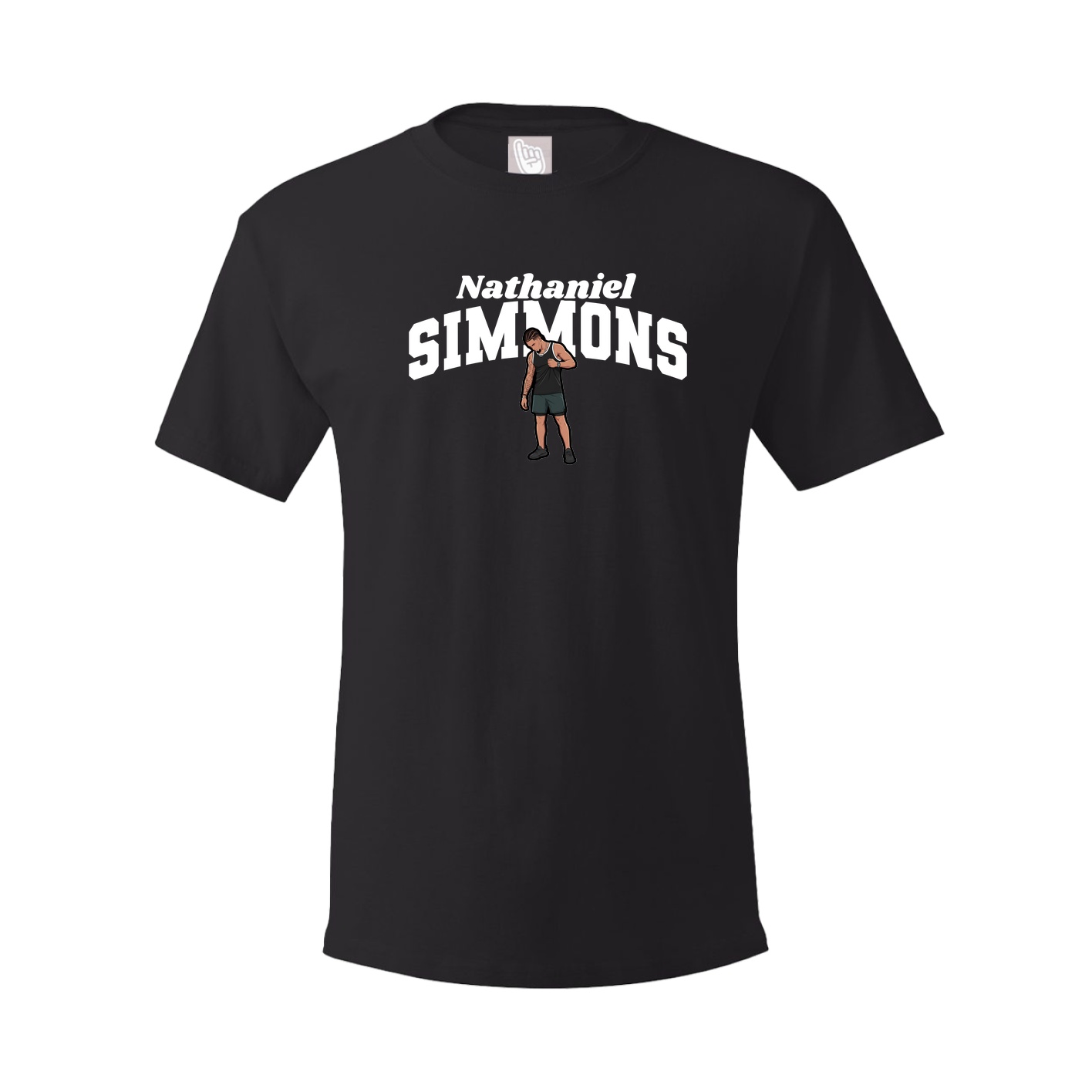 Youth Tee — Signature Arch in Black