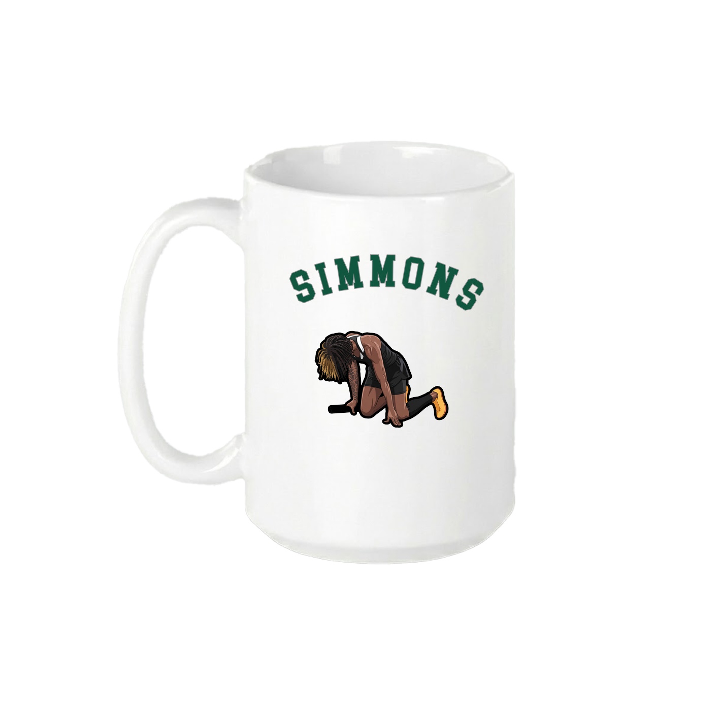 15oz Coffee Mug — Shirsey Arch in White