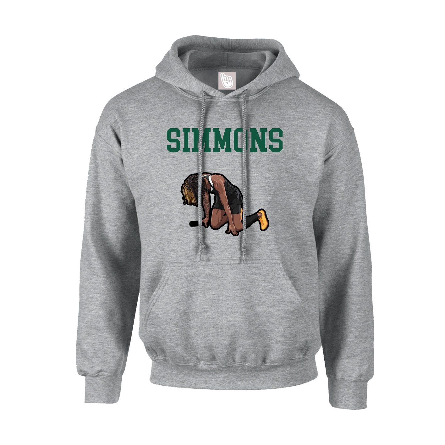 Hoodie — Shirsey in Grey